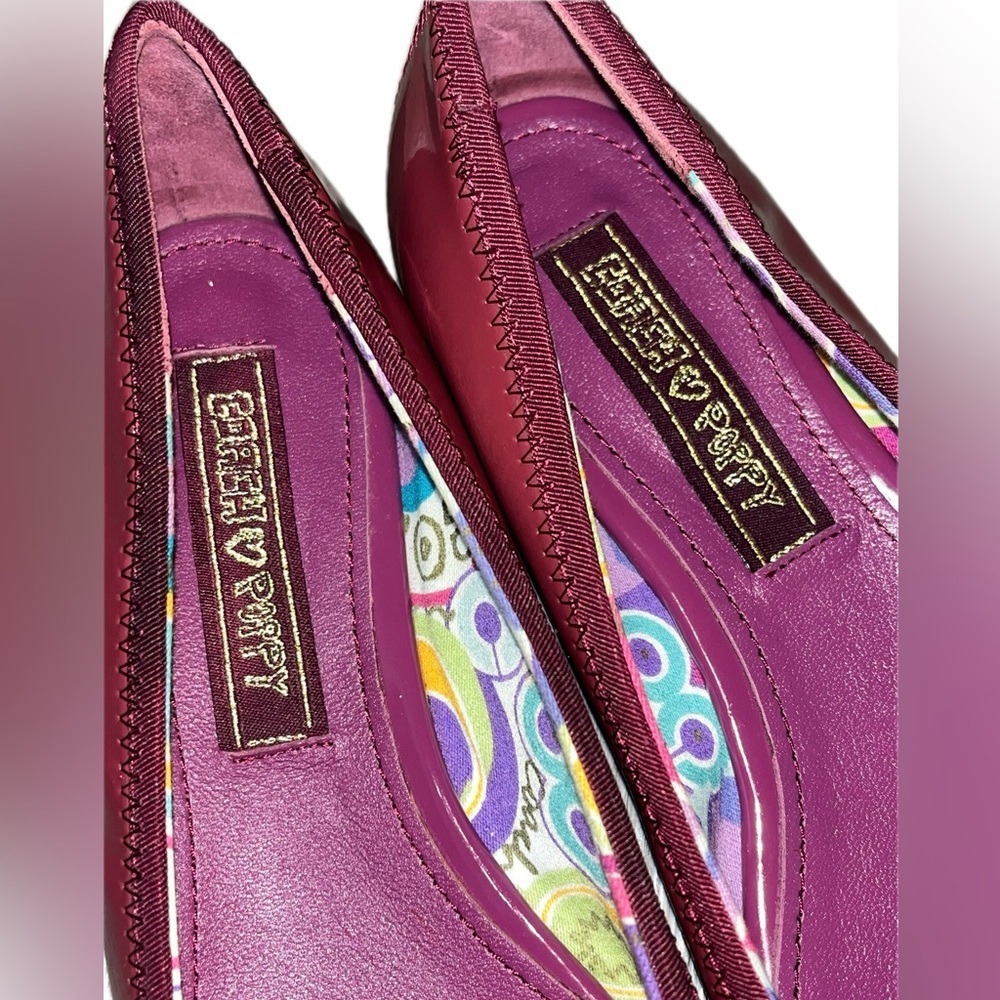 Coach Poppy Mini Purse & Flats, Size 6.5, Rare Limited Edition - Picture 9 of 16